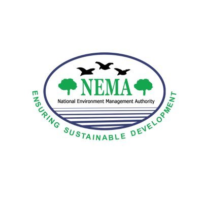 NEMA — National Environment Management Authority logo: "Ensuring Sustainable Development".